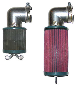 K&N Air Filter on a Carburetor